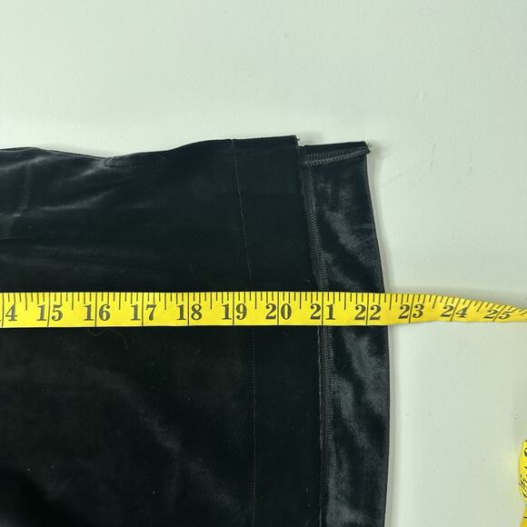 Spanx Sweatshirt Top Womens XS Black Velvet Air Essentials 1/2 Zip Pull Over - Picture 10 of 11